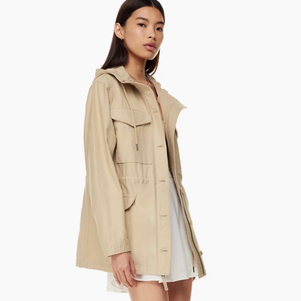 🔥 HOST PICK 🔥 Aritzia SUNDAY BEST Ranger Utility Jacket, Size XL Beige/Khaki